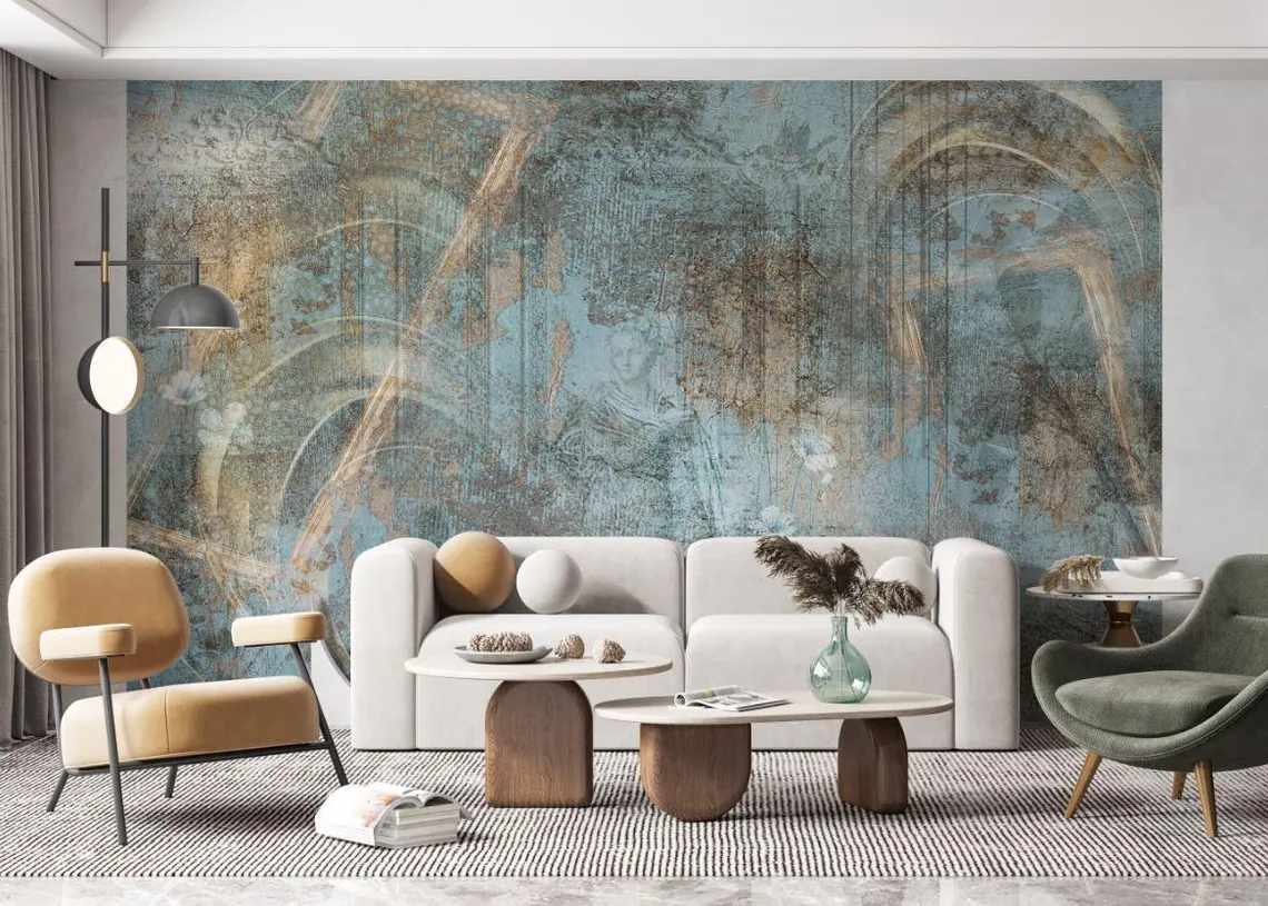 Tapet Vintage Gold accents Tapet abstract - Image 1